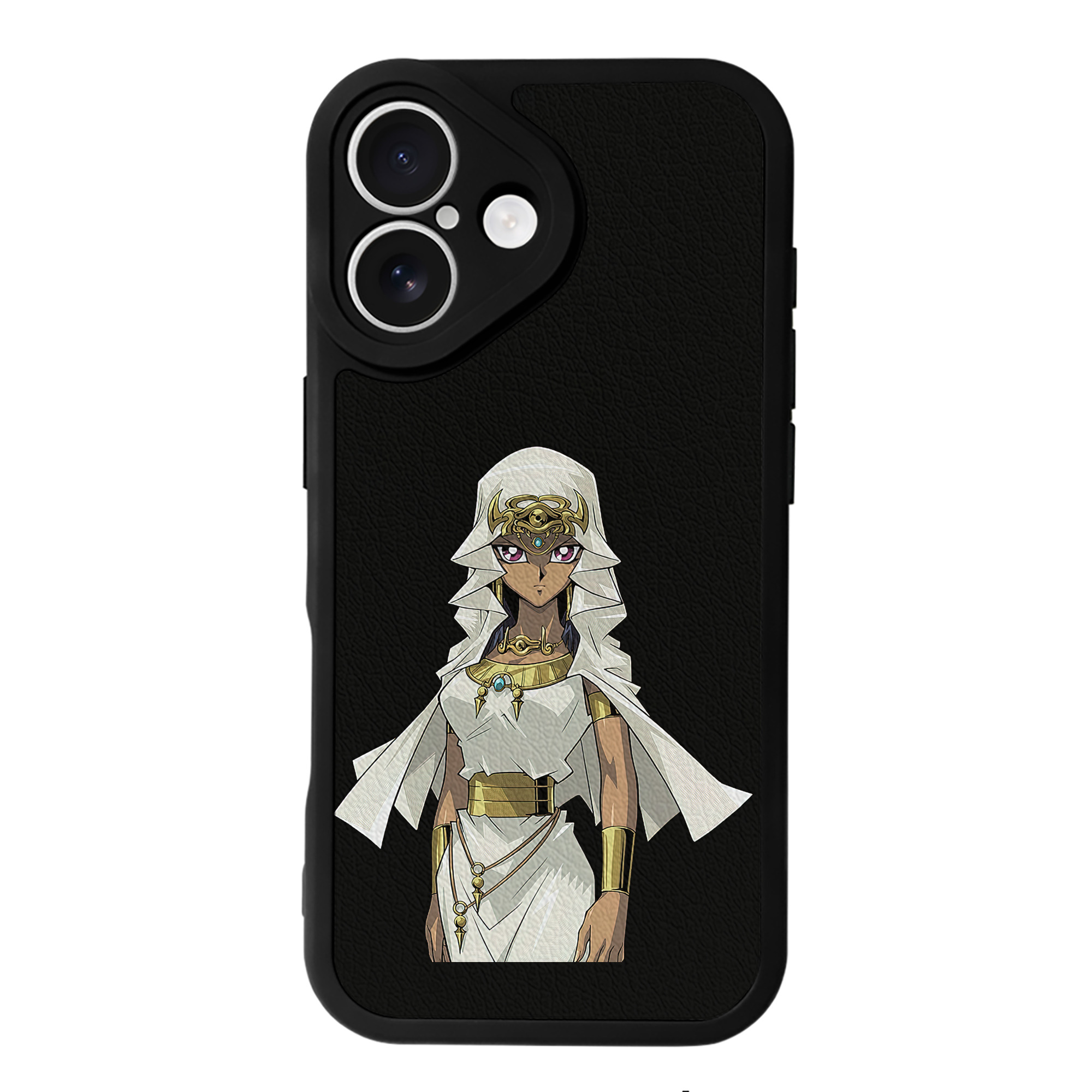 遊☆戯☆王 Yu-Gi-Oh! 【iPhone 16シリーズ対応】シリコンスマホケース（レザー調） 材質：シリコン